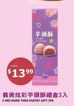 99 Ranch I-Mei Mung Taro Pastry Gift 3pk offer