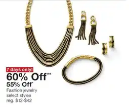 JC Penney Fashion jewelry offer