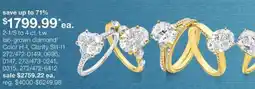 JC Penney Lab-grown diamond ring offer