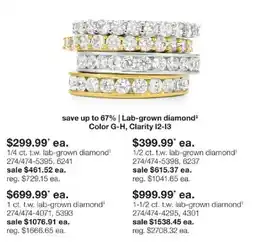JC Penney Lab-grown diamond offer