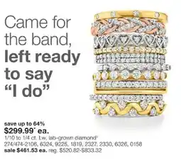 JC Penney Came for the band, left ready to say "I do" offer