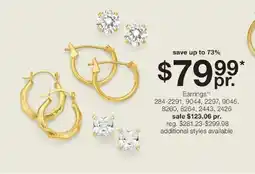 JC Penney Earrings offer