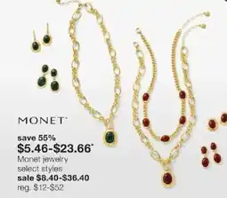 JC Penney Monet jewelry offer