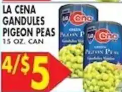 Associated La Ceno gandules pigeon peas offer