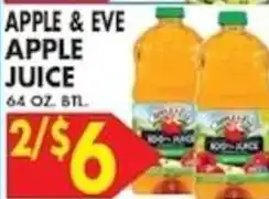 Associated Apple & Eve apple juice offer
