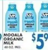 Associated Mooala organic milk offer