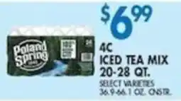 Associated Poland Spring Iced Tea Mix offer