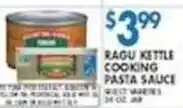Associated Ragu kettle cooking pasta sauce offer