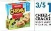 Associated Cheez-it chewy crackers offer