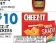 Associated Cheez-it cheese snack crackers offer