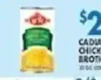 Associated Cadia chicken broth offer