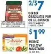 Associated Gerber graduates puff or lil crunch offer