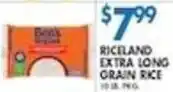 Associated Riceland extra long grain rice offer