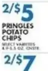 Associated Pringles potato chips offer