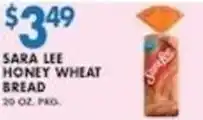 Associated Sara Lee honey wheat bread offer