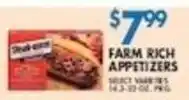 Associated Farm Rich Appetizers offer