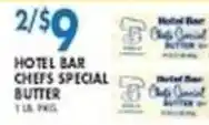 Associated Hotel Bar Chefs Special Butter offer