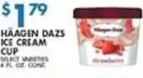 Associated Haagen Dazs ice cream cup offer