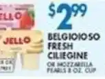 Associated Belgioioso fresh cilegine or mozzarella pearls offer