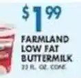 Associated Farmland low fat buttermilk offer