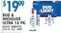 Associated Bud & Michelob Ultra 18 Pk. offer