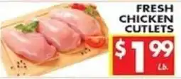 Associated Fresh Chicken Cutlets offer