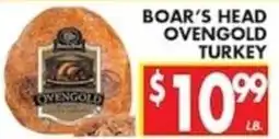 Associated Boar's Head Ovengold Turkey offer