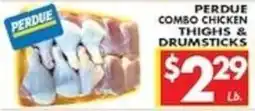 Associated Perdue combo chicken thighs & drumsticks offer