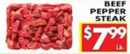 Associated Beef Pepper Steak offer