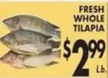 Associated Fresh Whole Tilapia offer