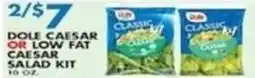 Associated Dole Caesar or Low Fat Caesar Salad Kit offer