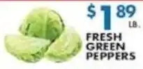 Associated Fresh Green Peppers offer