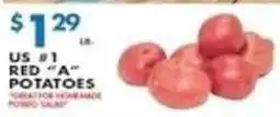 Associated Us #1 Red "A" Potatoes offer