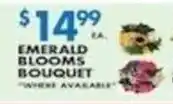Associated Emerald Blooms Bouquet offer
