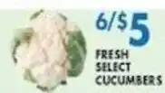 Associated Fresh Select Cucumbers offer