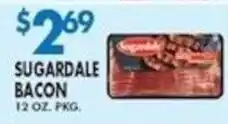 Associated Sugardale bacon offer