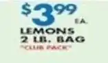 Associated Lemons offer