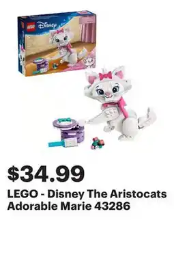 Best Buy LEGO - Disney The Aristocats Adorable Marie 43286 offer