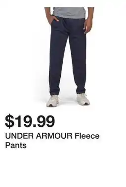 Marshalls UNDER ARMOUR Fleece Pants offer