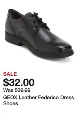 Marshalls GEOX Leather Federico Dress Shoes offer