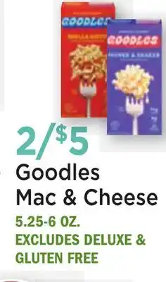 Heinen's Goodles Mac & Cheese offer
