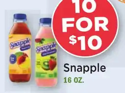 Heinen's Snapple offer