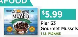 Heinen's Pier 33 Gourmet Mussels offer