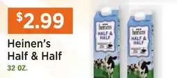 Heinen's Heinen's Half & Half offer