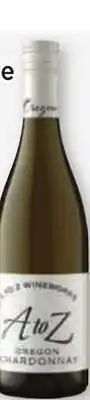 Heinen's A To Z Chardonnay offer