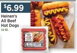 Heinen's Heinen's All Beef Hot Dogs offer