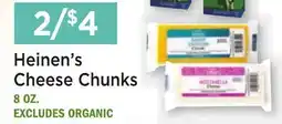 Heinen's Heinen's Cheese Chunks offer