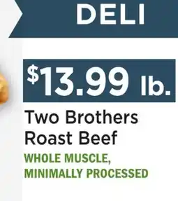 Heinen's Two Brothers Roast Beef offer