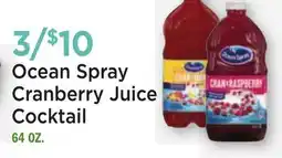 Heinen's Ocean Spray Cranberry Juice Cocktail offer