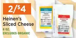 Heinen's Heinen's Sliced Cheese offer
